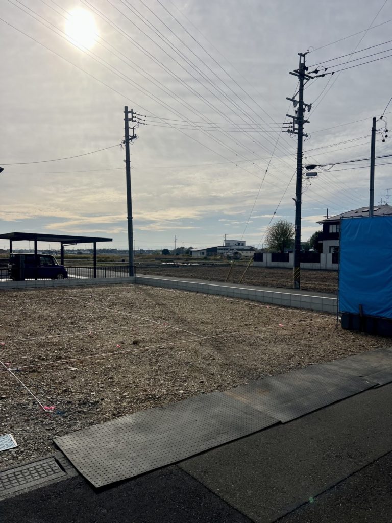 各務原市新築住宅　R71 ガレージハウスの着工