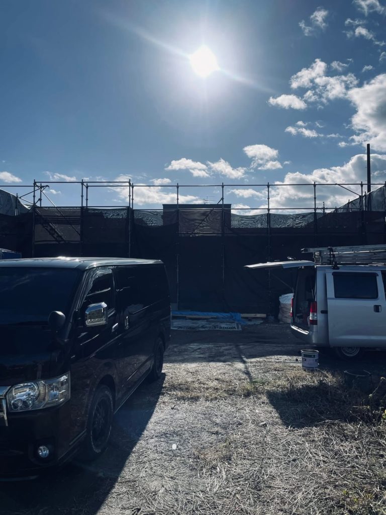 揖斐川　大きな平屋の新築工事　イエイエ宮部建設